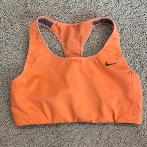 Nike Orange Sports Bra